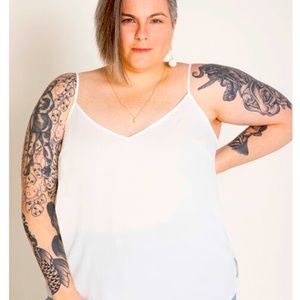 Women’s white camisole - brand new